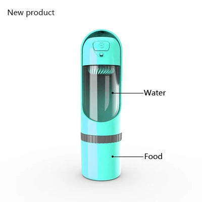 Portable Pet Dog Water Bottle With Filter Drinking Bowls For Dogs Cats Feeding Water Dispenser Pet Activated Carbon Filter Bowl - TECH W/ TERRY