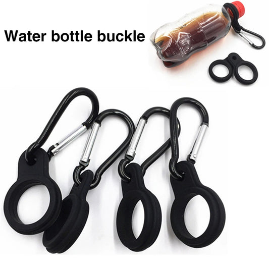 Kettle Hanging Buckle Carabiner Silicone Sports Water Bottle Holder Outdoor Camp Camping Portable Outdoor Elements - TECH W/ TERRY