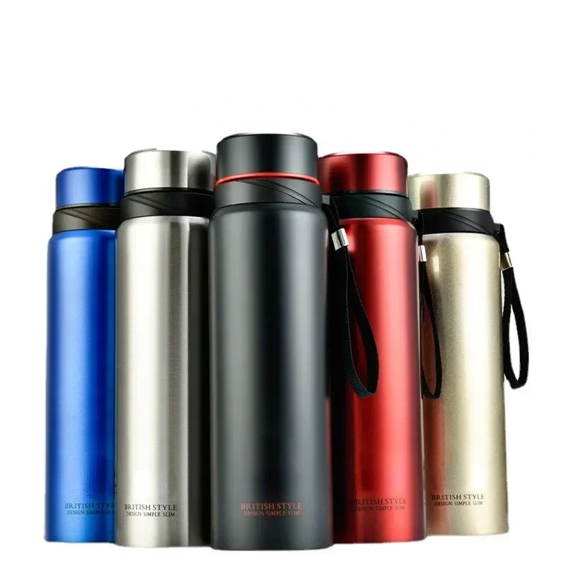 1000ml 1800ml Vacuum Thermal Flask Smart Temperature Display Water Bottle 304 Stainless Steel Thermos - TECH W/ TERRY