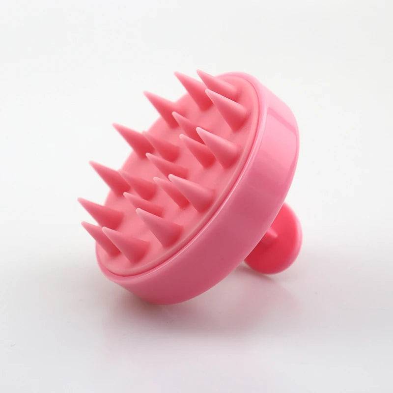 Hot Selling Silicone Hair Scalp Massage Shampoo Brush Head Acupoint Therapy Comb Health Care Hair Washing Brush - TECH W/ TERRY