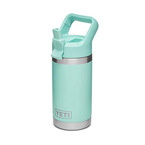 YETI Rambler Jr. 12 oz Kids Bottle, with Straw Cap, Seafoam - TECH W/ TERRY